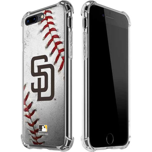 MLB San Diego Padres Game Ball iPhone 7/8 Plus Clear Case