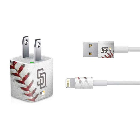 MLB San Diego Padres Game Ball iPhone Charger (5W USB) Skin