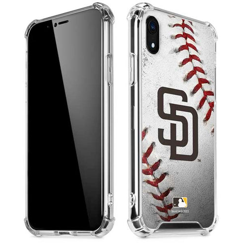 MLB San Diego Padres Game Ball iPhone XR Clear Case
