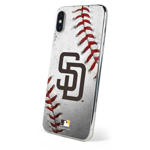 MLB San Diego Padres Game Ball iPhone XS Skin