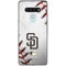 MLB San Diego Padres Game Ball LG Stylo 6 Clear Case