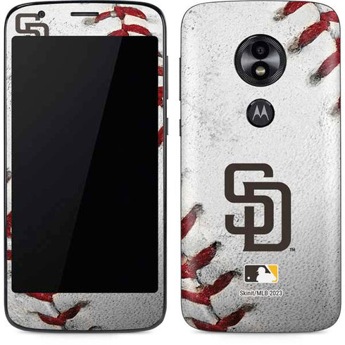 MLB San Diego Padres Game Ball Moto E5 Play Skin