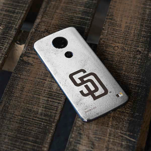 MLB San Diego Padres Game Ball Moto E5 Plus Skin