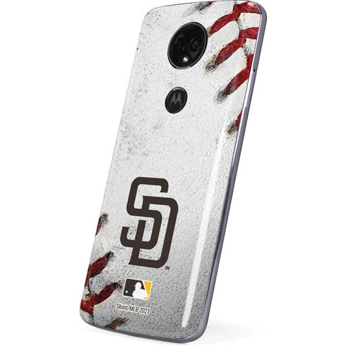 MLB San Diego Padres Game Ball Moto E5 Plus Skin