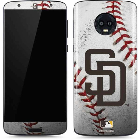 MLB San Diego Padres Game Ball Moto G6 Skin