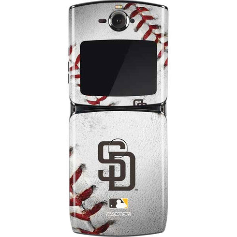 MLB San Diego Padres Game Ball Motorola RAZR Skin