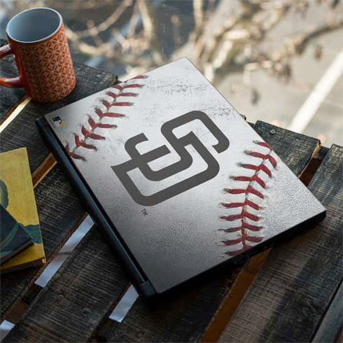 MLB San Diego Padres Game Ball MSI GS65 Stealth Laptop Skin