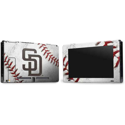 MLB San Diego Padres Game Ball Nintendo Switch Bundle Skin
