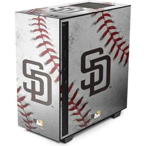 MLB San Diego Padres Game Ball NZXT H510 Compact ATX Mid-Tower Case Skin