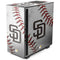 MLB San Diego Padres Game Ball NZXT H510 Compact ATX Mid-Tower Case Skin