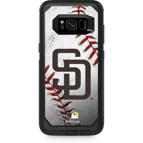 MLB San Diego Padres Game Ball Otterbox Commuter Galaxy Skin