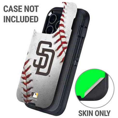 MLB San Diego Padres Game Ball Otterbox Defender iPhone Skin