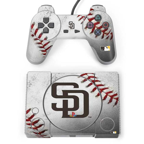MLB San Diego Padres Game Ball PlayStation Classic Bundle Skin