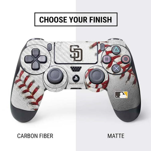 MLB San Diego Padres Game Ball PS4 Controller Skin