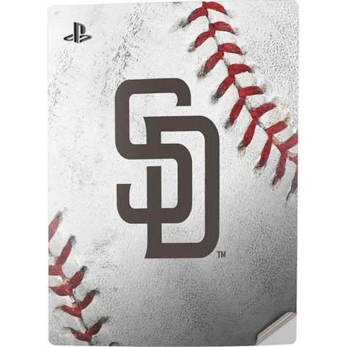 MLB San Diego Padres Game Ball PS5 Digital Edition Console Skin