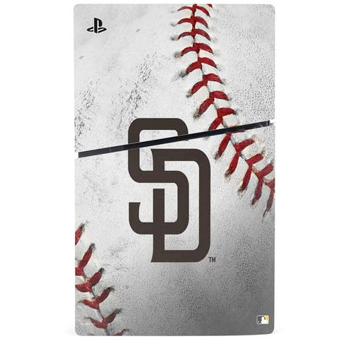 MLB San Diego Padres Game Ball PS5 Slim Digital Edition Console Skin