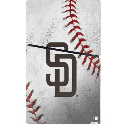 MLB San Diego Padres Game Ball PS5 Slim Digital Edition Console Skin