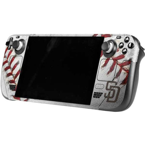 MLB San Diego Padres Game Ball Steam Deck Handheld Gaming Computer Skin
