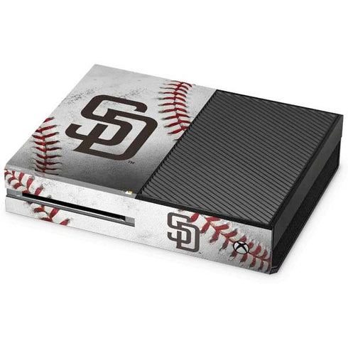 MLB San Diego Padres Game Ball Xbox One Console Skin