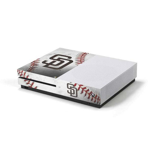 MLB San Diego Padres Game Ball Xbox One S Console Skin