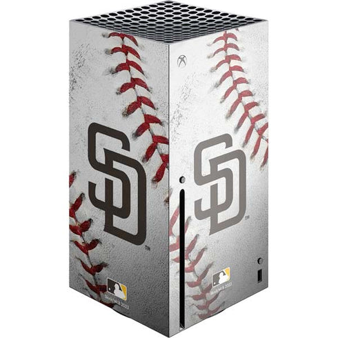 MLB San Diego Padres Game Ball Xbox Series X Console Skin