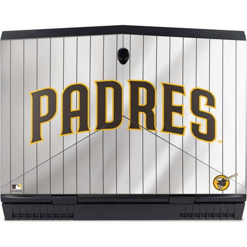 MLB San Diego Padres Home Jersey Dell Alienware Skin