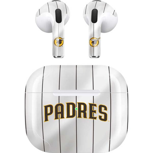 MLB San Diego Padres Home Jersey Apple AirPods (3rd Gen 2021) Skin