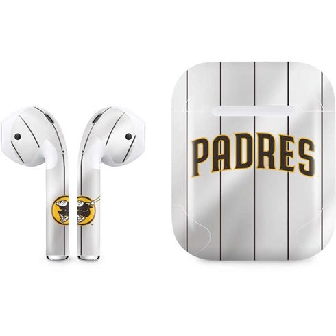 MLB San Diego Padres Home Jersey Apple AirPods Skin