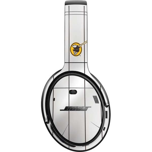MLB San Diego Padres Home Jersey Bose QuietComfort 35 Headphones Skin