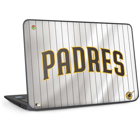 MLB San Diego Padres Home Jersey HP Chromebook Skin