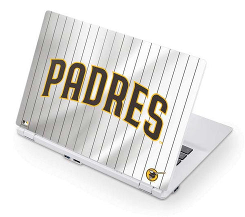 MLB San Diego Padres Home Jersey Acer Chromebook Skin