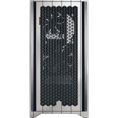 MLB San Diego Padres Home Jersey Corsair 4000D Tempered Glass Mid-Tower ATX Case Skin