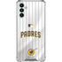 MLB San Diego Padres Home Jersey Galaxy A13 5G Clear Case