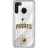 MLB San Diego Padres Home Jersey Galaxy A21 Clear Case