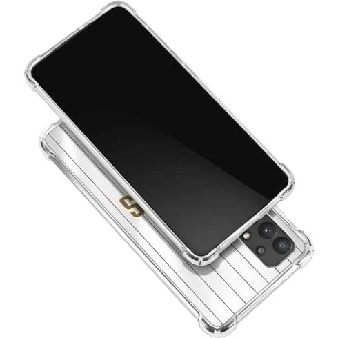 MLB San Diego Padres Home Jersey Galaxy A32 5G Clear Case