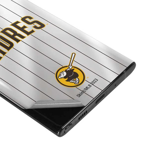 MLB San Diego Padres Home Jersey Galaxy Note 10 Skin