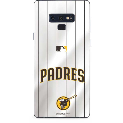 MLB San Diego Padres Home Jersey Galaxy Note 9 Skin