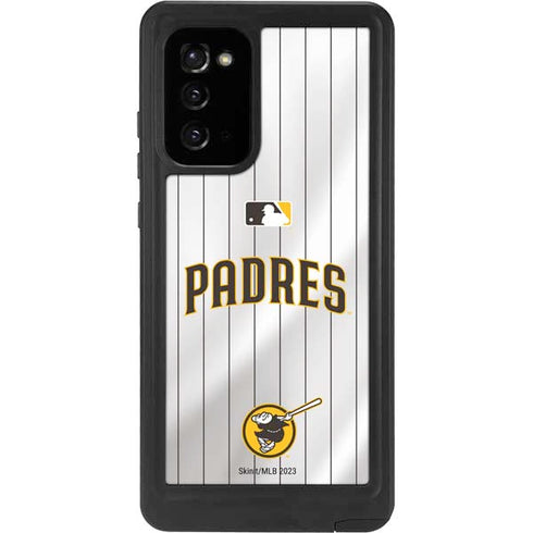 MLB San Diego Padres Home Jersey Galaxy Note20 5G Waterproof Case