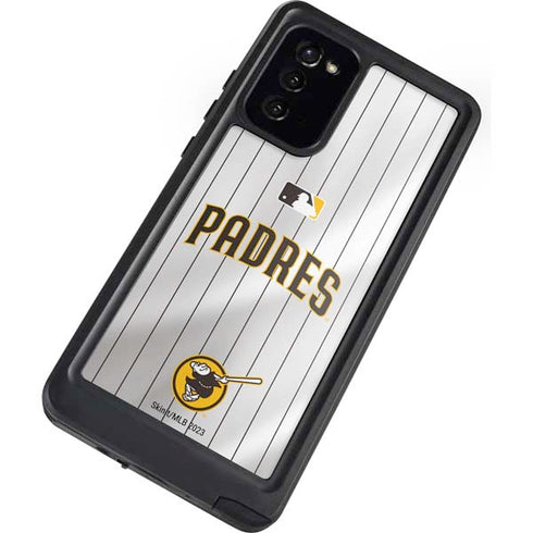 MLB San Diego Padres Home Jersey Galaxy Note20 5G Waterproof Case