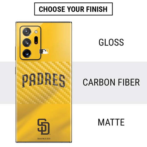 MLB San Diego Padres Home Jersey Galaxy Note20 Ultra 5G Skin