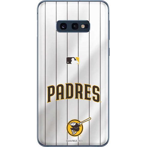 MLB San Diego Padres Home Jersey Galaxy S10e Skin
