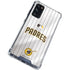 MLB San Diego Padres Home Jersey Galaxy S20 FE Clear Case