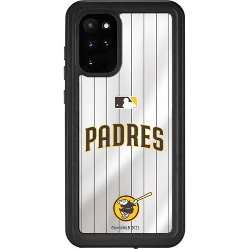 MLB San Diego Padres Home Jersey Galaxy S20 Plus Waterproof Case