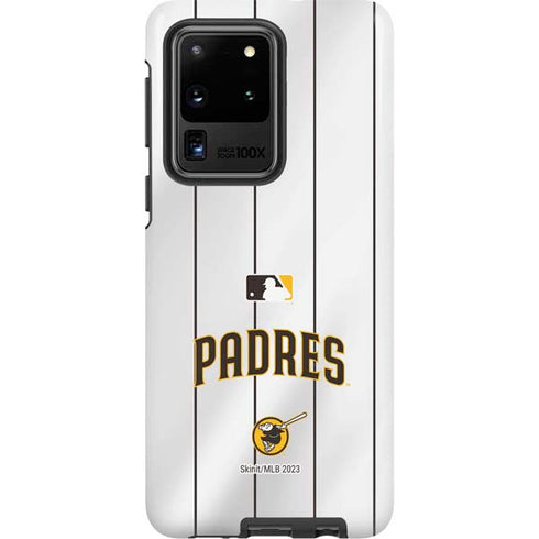 MLB San Diego Padres Home Jersey Galaxy S20 Ultra 5G Pro Case