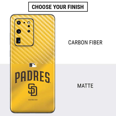 MLB San Diego Padres Home Jersey Galaxy S20 Ultra 5G Skin