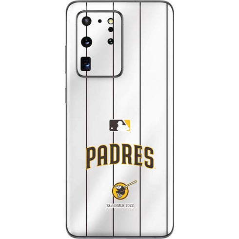 MLB San Diego Padres Home Jersey Galaxy S20 Ultra 5G Skin