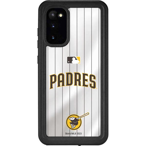 MLB San Diego Padres Home Jersey Galaxy S20 Waterproof Case