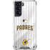 MLB San Diego Padres Home Jersey Galaxy S21 5G Clear Case