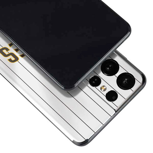 MLB San Diego Padres Home Jersey Galaxy S21 Ultra 5G Skin