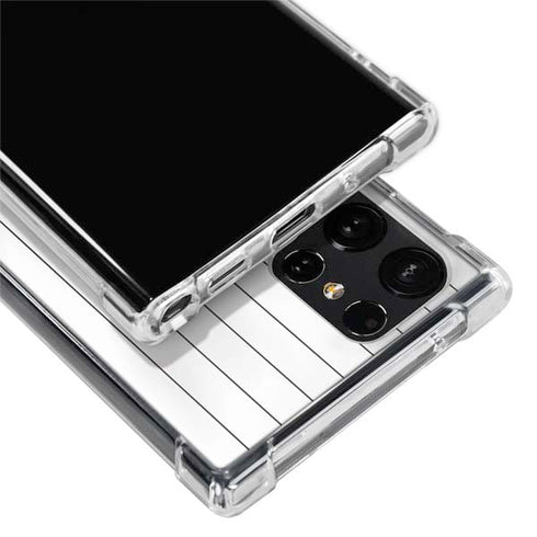 MLB San Diego Padres Home Jersey Galaxy S22 Ultra Clear Case